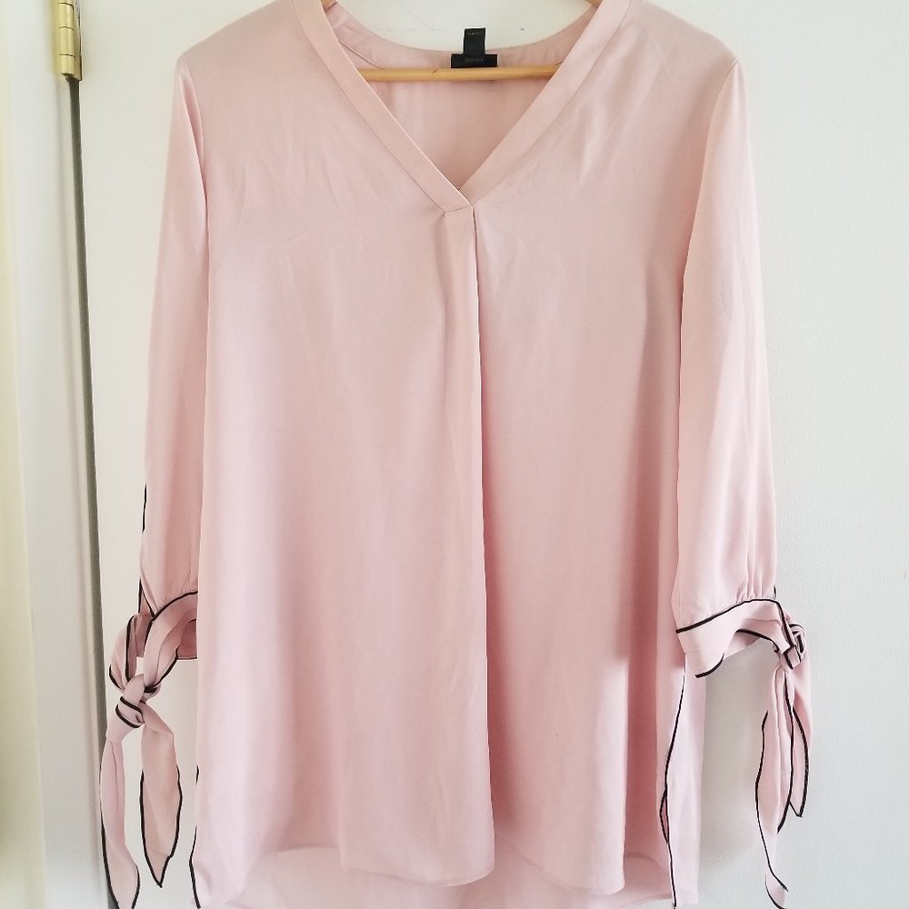 Worthington blouse peach